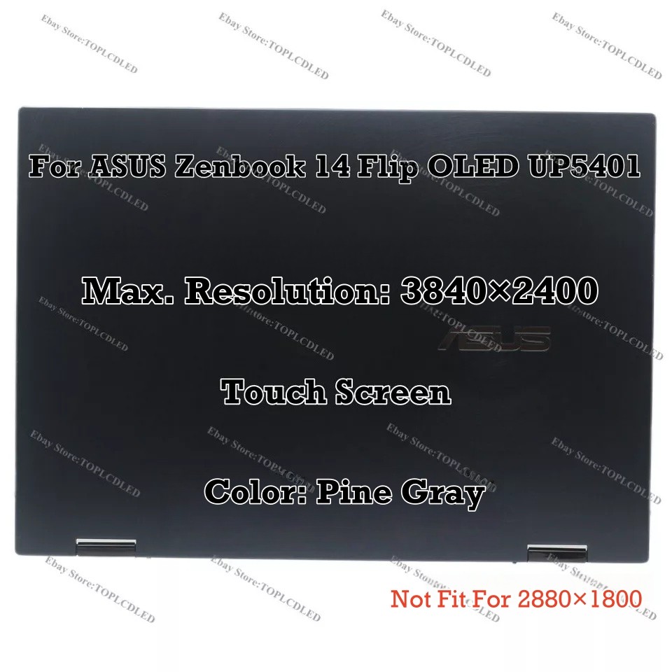 For ASUS ZenBook 14 Flip OLED UP5401ZA 14"" LCD Touch Assembly Display Complete