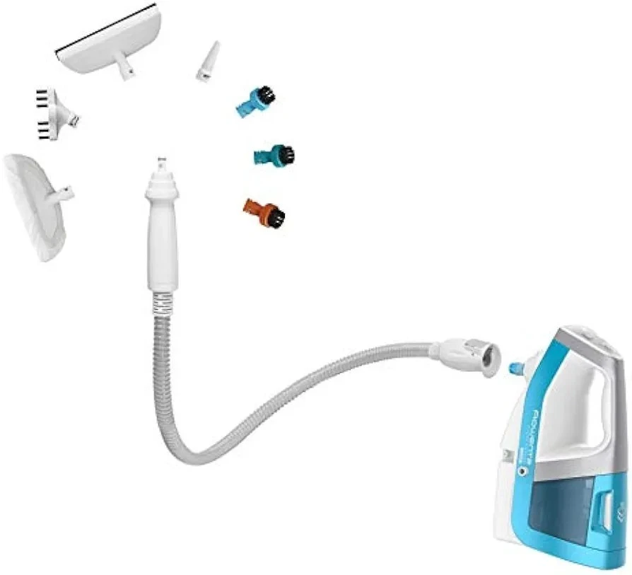 Rowenta Clean & Steam Multi RY8544 RY8544WH, Steam Vacuum Cleaner, White - No Accessories - Image 2 of 4