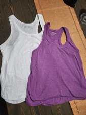 Two Eddie Bauer Tanktops Sixe L Women's