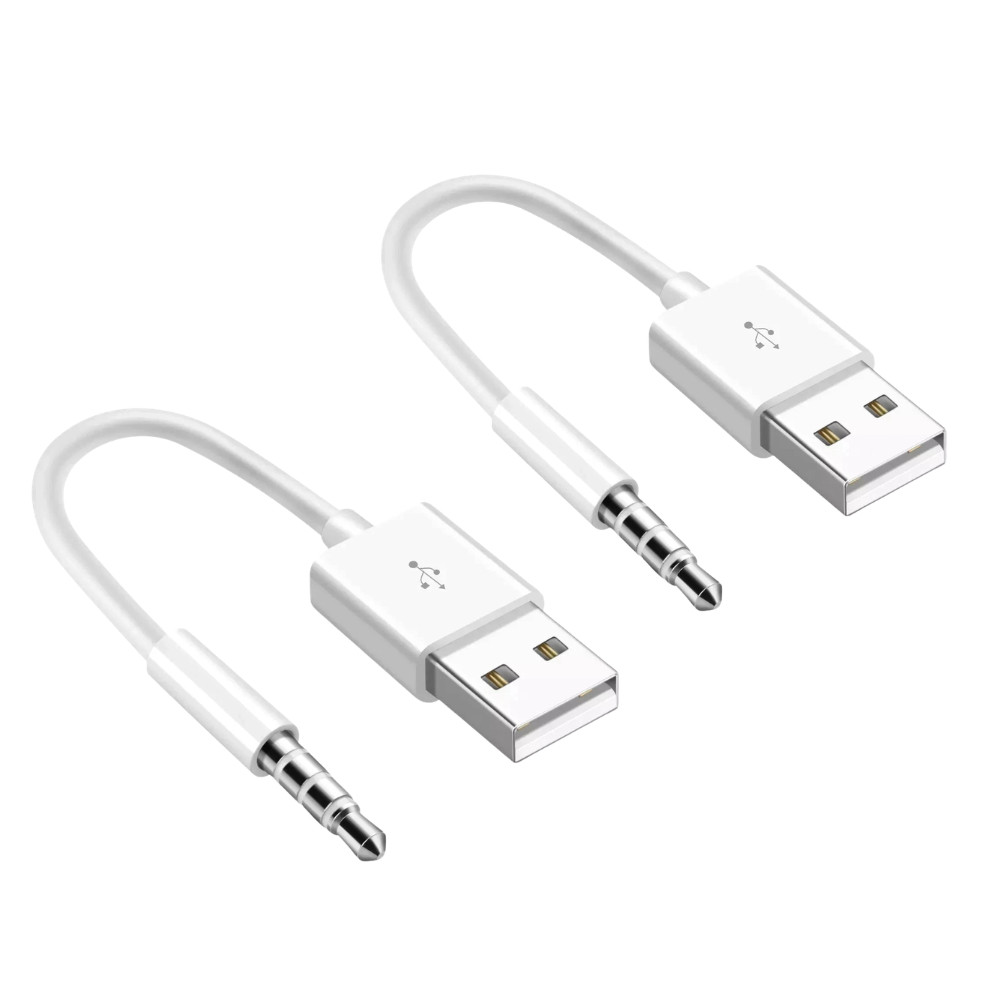 2pcs USB Charger Data SYNC Cable for Apple iPod Shuffle 3rd 