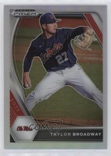 2021 Panini Prizm Draft Picks Silver Prizm Taylor Broadway #PDP185 4m0