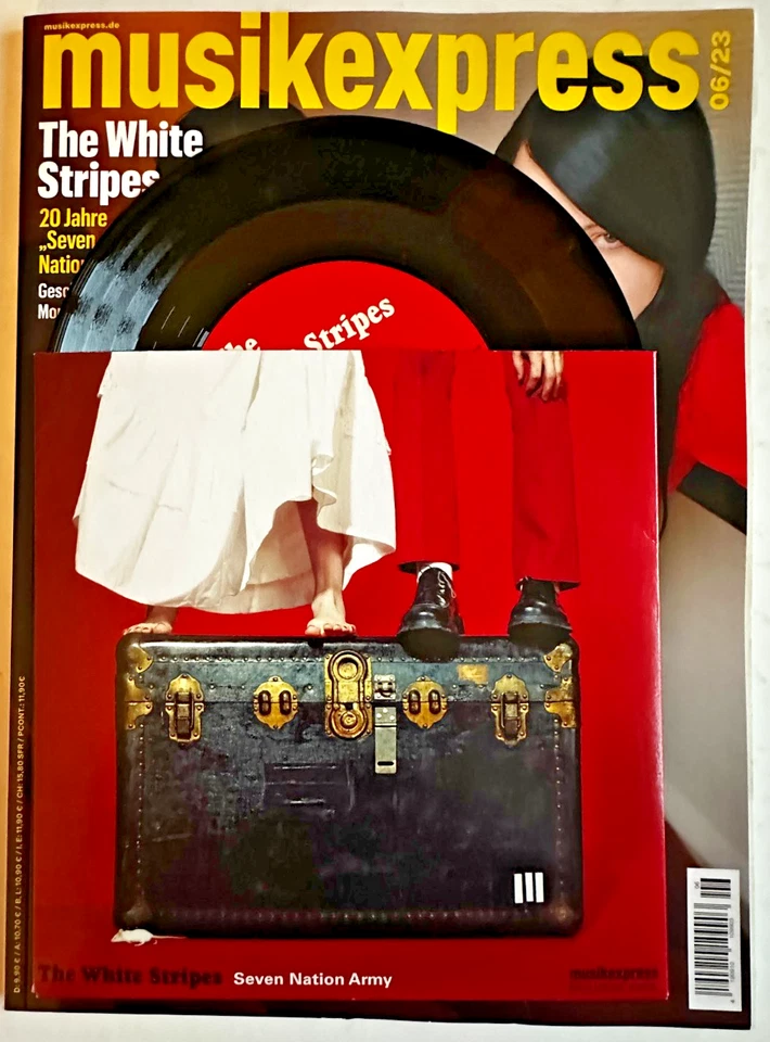 WHITE STRIPES - Seven Nation Army 7" Vinyl Single. Musikexpress German Exclusive - Image 2 of 4
