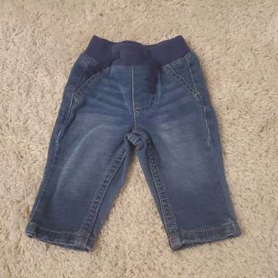 Okie Dokie Blue Denim Jeans Baby Size Newborn