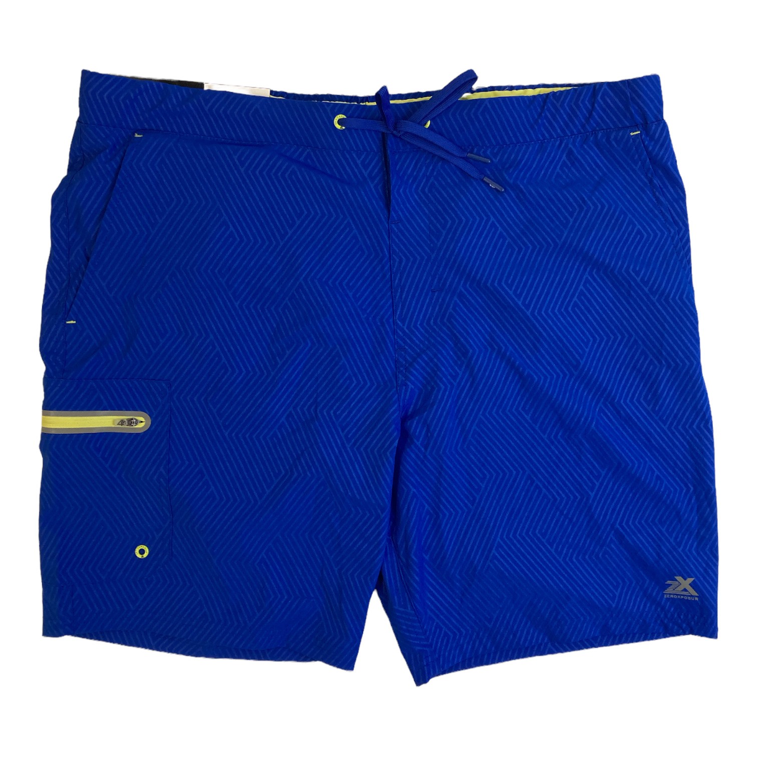 Быстросохнущие плавки ZeroXposur мужские UPF 50+ с защитой от солнца (Surf Otis Lime,