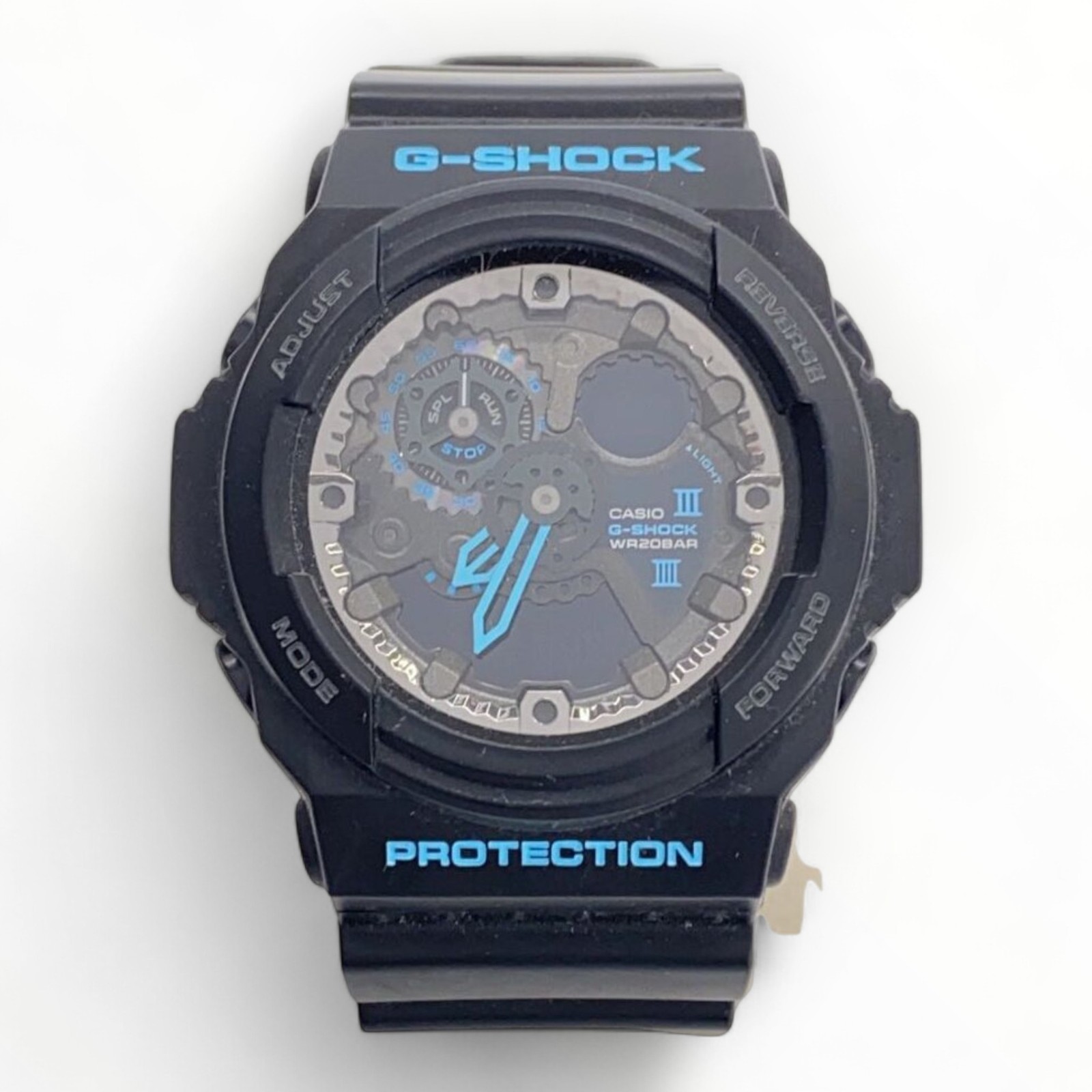 CASIO Ana-Digi Quartz Watch GA-300BA 4256 Black Sporty Design
