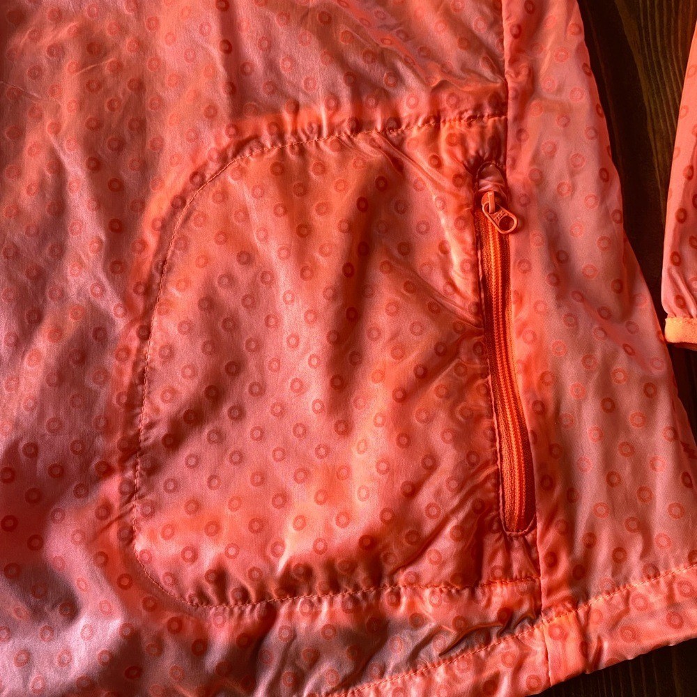 Nike Orange Dotted Running Jacket - image 13