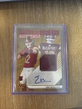 2024 Panini Rookies & Stars - Dress for Success Luke McCaffrey #DFS-LMC /99  