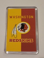 NFL American Football Washington Redskins Commanders Acryl Kühlschrankmagnet