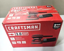 CRAFTSMAN Random Orbit Sander, 3-Amp, Corded (CMEW231) New In Box