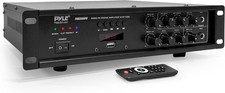 Pyle PMX3500PH 500W Bluetooth PA Mixing Ampli...
