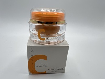 Cell Block C pm Cell Protection Beauticontrol Cream .95 oz BRAND NEW