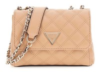 Guess Giully Ii Mini Compound Convertible Flap Bag UmhäNgetasche Beige Neu