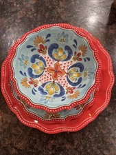 MEMBER'S MARK MELAMINE 12 PIECE DINNERWARE SET, TUSCAN ELEGANCE Members Mark