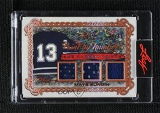 2021 Leaf Art of Hockey Paint by Numbers Relics Bronze 38/45 Mats Sundin HOF 1q2