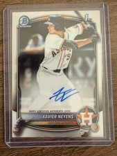 2025 BOWMAN DRAFT XAVIER NEYENS 1ST AUTO CHROME