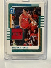 2025 Donruss WNBA Brionna Jones Jersey Series Patch Holo Platinum Blue 1/1 