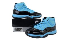 Jordan 11 Retro Baby Blue and Black Men's Size US 7-12