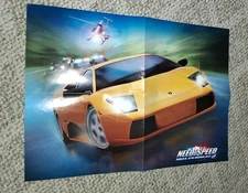 Electronic Gaming Monthly Double Sided poster Need For Speed Hot Pursuit 2