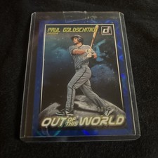 2018 Donruss #OW12 Paul Goldschmidt 197/249 Out of This World Blue  Diamondbacks