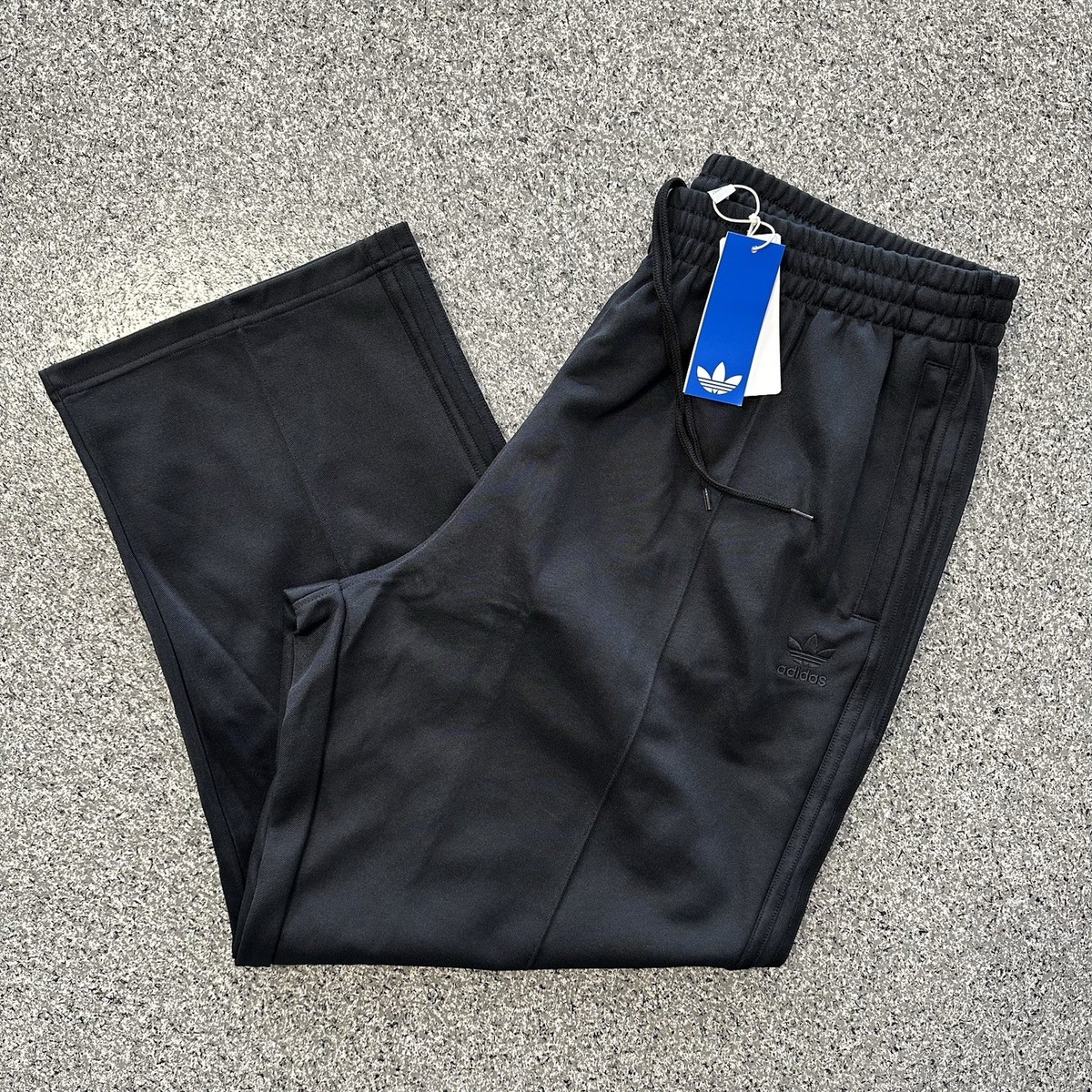 Adidas Originals Track Pants Mens XL Baggy Wide Leg Loose Fit