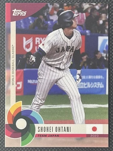 Shohei Ohtani 2023 Topps World Baseball Classic Global Stars Card #5 Japan WBC