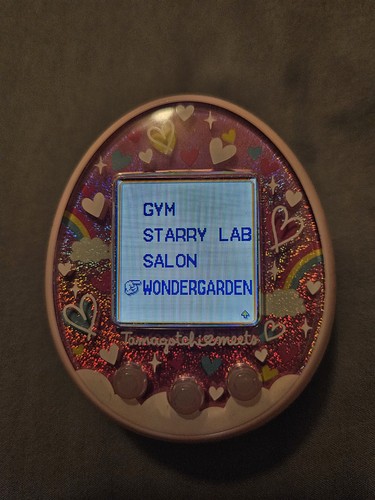 RESHELLED WONDER GARDEN (OR SANRIO) Tamagotchi ON English NO BLUETOOTH SEE DESC