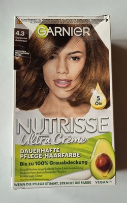Garnier Nutrisse Ultra Creme 4.3 Cappuccino/Goldbraun 