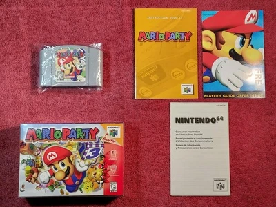Mario Party (Nintendo 64, 1999) CIB 100% Complete In Box - Authentic - Tested - Image 1 of 4