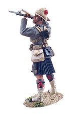 W Britain 27009 British 42nd Black Watch Highlander Lunging with Rifle No. 1