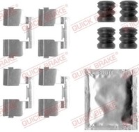 ZubehÖRsatz Scheibenbremsbelag Vorne Quick Brake 109 1835 FÜR Dacia Renault