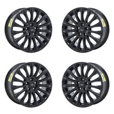 17" Ford Focus Gloss Black Wheels Rims Factory OEM 3885 2012-2016 Set
