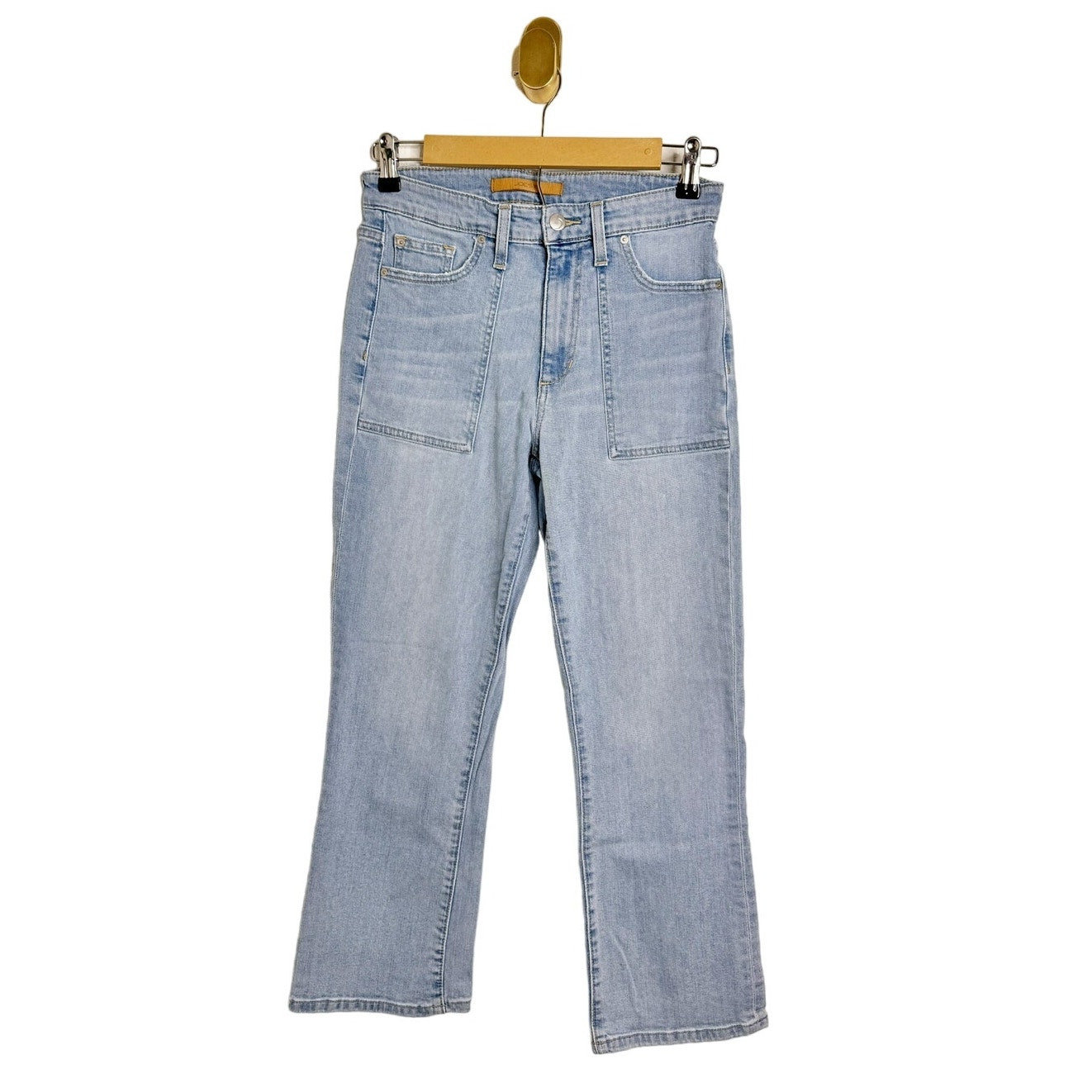 Joe's Jeans The Callie High Rise Cropped Bootcut Utility Jeans