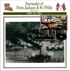 Dr Jim Stamps Maximum Card New Orleans 1862 Forever The Civil War Fdc