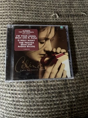 CELINE DION THESE ARE SPECIAL TIMES 1998 SONY 550 PRINT CD BRAND NEW 16TRX