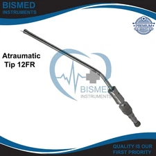 Frazier Suction Tube Atraumatic Tip 12FR Surgical ENT Instruments
