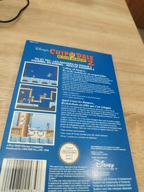 NES CHIP N DALE RESCUE RANGERS 2  BOX ONLY PAL  B VERSION FOR DISPLAY