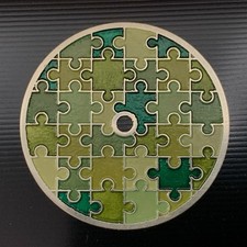 Puzzle Ø 28,5 mm / 0,4 mm - watch dial, zifferblatt, deeply engraved