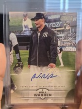 2025 Topps Stadium Club Will Warren RC Auto | New York Yankees Rookie Autograph