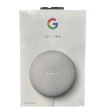 Google Nest Mini 2nd Gen GA00638-US Chalk White NEW