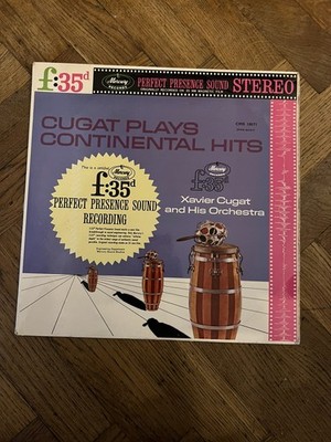 Xavier Cugat And His Orchestra - Cugat Plays Continental Hits 12'' Vinyl LP UK