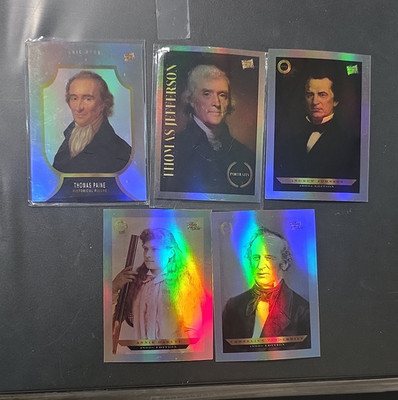 Upper Deck 1995 Faces of the Past Insert History 5-Card Lot Paine + More