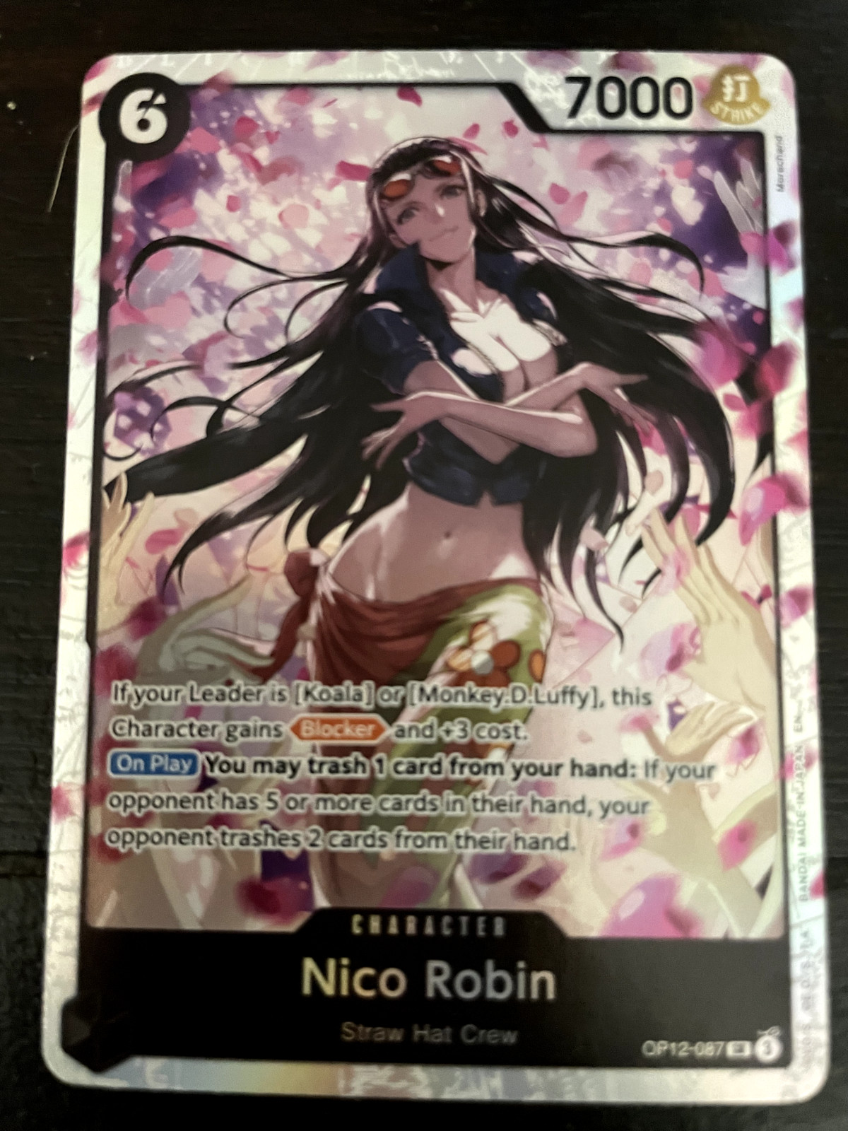 Nico Robin OP12-087 Legacy of the Master Foil