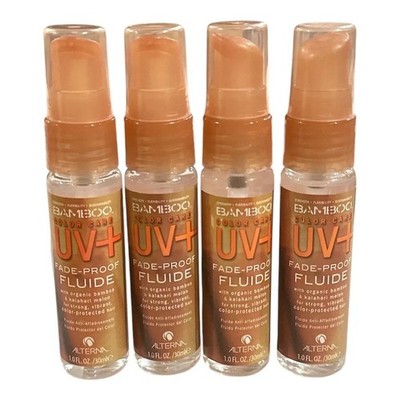 Alterna Bamboo Color Care UV+ Fade-Proof Fluide 1 oz Lot of 4