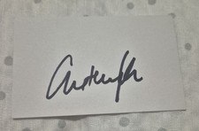  SIGNED ANTHONY KIM INDEX CARD LIV LEAGUE MAJOR WINNER