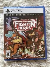 Them's Fightin' Herds Deluxe Edition (PS5) New Factory Sealed Promo Copy