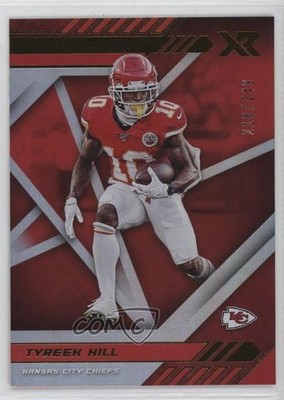 2020 Panini XR Red /249 Tyreek Hill #17 0zg6