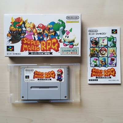 SNES Super Famicom Spiel Super Mario RPG in OVP Anleitung JAPANISCH JAP SFC