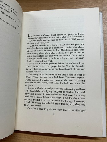 1961 1ST EDITION "CRICKET IS A GAME" COLIN McCOOL CRICKET HARDBACK BOOK (P3) - Picture 7 of 15