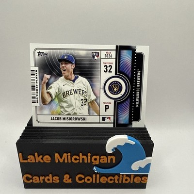 2026 Topps Series 1 - Big Ticket Players Jacob Misiorowski #BTP-2 (RC)