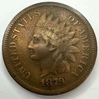 1879 Indian Head Cent Exact Coin Imaged #IND2182